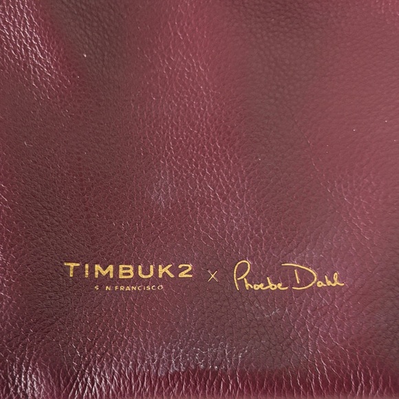 EUC Timbuk2 x Phoebe Dahl Burgundy Crossbody Bag - Picture 2 of 8